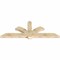 Ekena Millwork Redmond Rough Sawn Timber Gable Bracket, Douglas Fir, 84"W x 31"H x 4"D x 6"F, 9/12 Pitch GBW084X31X0406RED00RDF - alternate 2